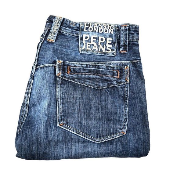 Pepe London Jeans Size 34 Blue - Picture 1 of 10